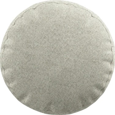 Подушка круглая «Cortin» лён димаут светло-бежевый