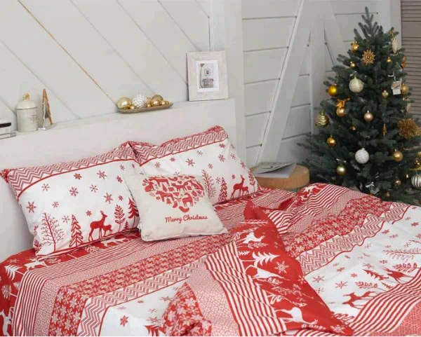 Постельное белье LoveLife 1,5сп "Reindeer" 143*215см,150*225см,50*70см-2шт