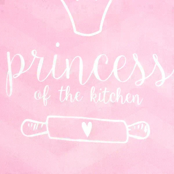 Фартук детский Этель "Princess", 46х60 см, 100% хлопок, саржа