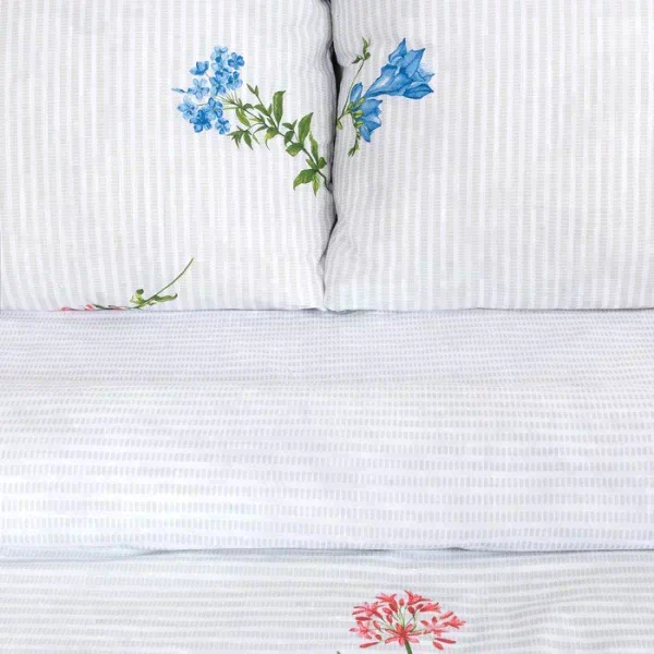 Постельное бельё Этель 2 сп Wild flowers 175*215 см, 200*220 см,70*70 см -2 шт