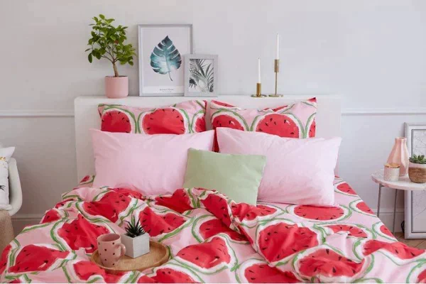 Постельное бельё «Этель» 1.5 сп Juicy summer 143*215 см, 150*214 см, 70*70 см - 2 шт