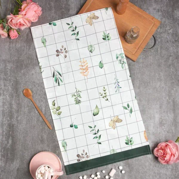 Полотенце "Этель" Flora (вид 2) 40х73 см, 100% хл, саржа 190 гр/м2