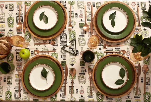 Скатерть "Этель" Kitchenware  149х220см, 100% хл, саржа 190 г/м2