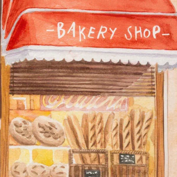 Полотенце "Этель" Bakery house 40х73 см, 100% хлопок, репс 210 г/м2