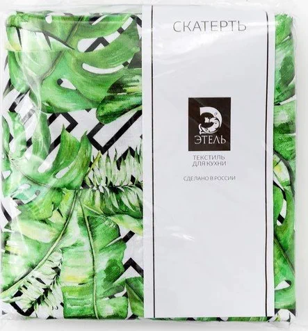Скатерть Этель «Геометрия» 150×180 см, репс, пл. 130 г/м², 100% хлопок