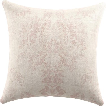 Подушка квадратная Cortin «Винтажный узор пудровый»
