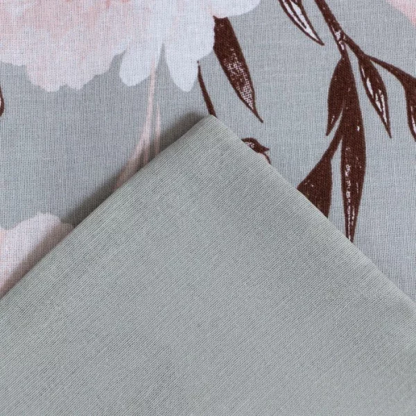 Постельное бельё Этель 1.5сп Peonies 143х215 см, 150х214 см, 50х70 см-2 шт, поплин,125 г/м2
