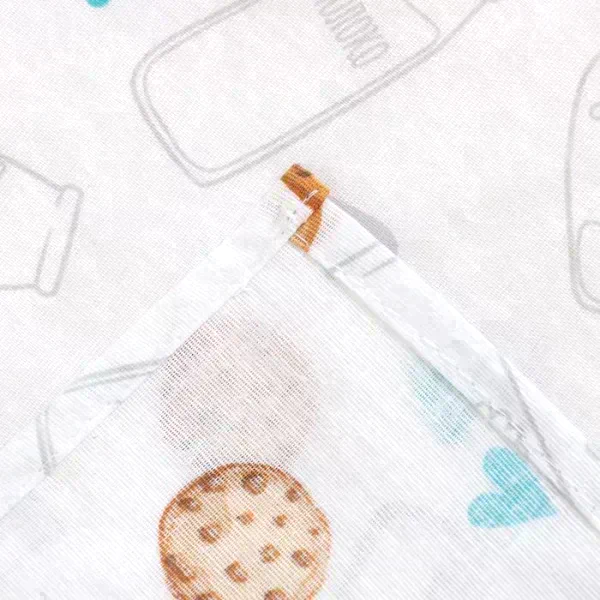 Простыня прямоугольная Крошка Я Milk&Cookie 100х160см, 100% хл, бязь