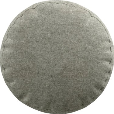 Подушка круглая Cortin лён кашемир серый