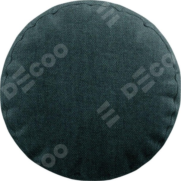 Подушка круглая Cortin лён димаут серо-синий