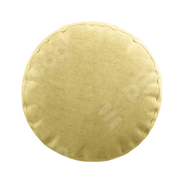 Подушка круглая Cortin софт золотой