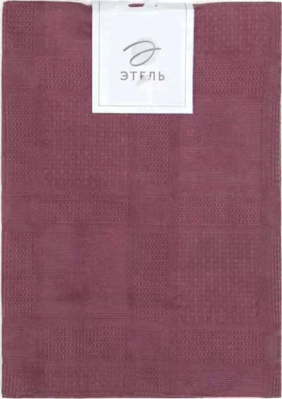 Полотенце "Этель" Natural series 40х60 см, цв.сиреневый, 100% хл