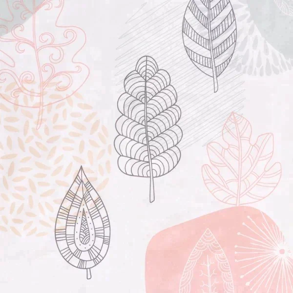 Постельное бельё «Этель» 1.5 сп Leaves 143*215 см,150*214 см, 70*70 см 2 шт