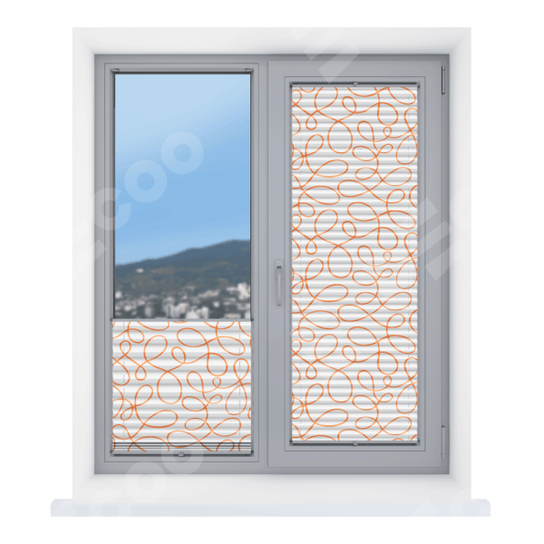 Штора плиссе ткань Опера 95