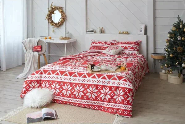 Постельное белье LoveLife евро Christmas ornament 200*217см,240*225см,50*70см-2шт