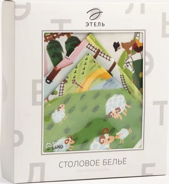 Скатерть "Этель" Тоскана 220х145+/-3см, 100 % хл, саржа 190 гр/м2