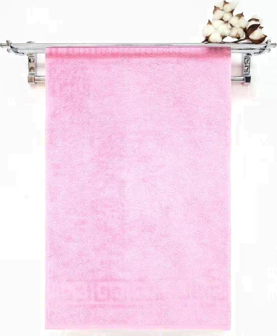 Полотенце махровое с бордюром 70х140 см,CANDY PINK, хлопок 100%, 430г/м2