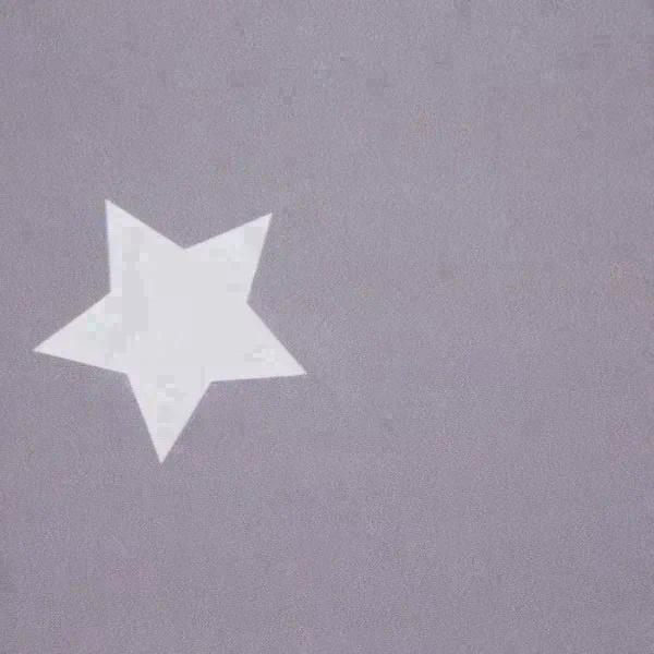 Комплект штор "Этель" Grey stars 145*260 см-2 шт, 100% п/э, 140 г/м2