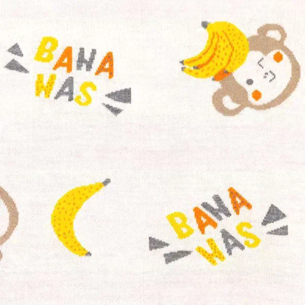 Вязаный плед «Крошка Я» Bananas, 90х90 см