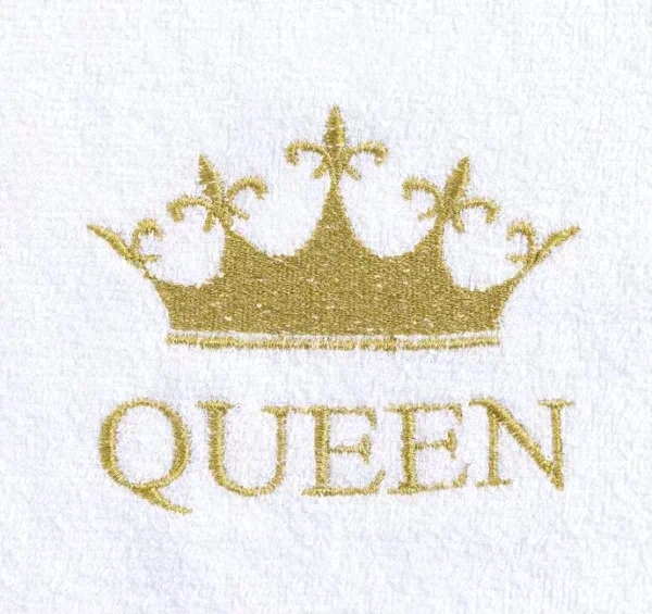Набор полотенец Экономь и Я "Queen" 30*60 см-3шт, 100% хл, 320 г/м2