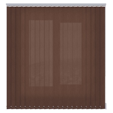 Вертикальные жалюзи 30 шоколад