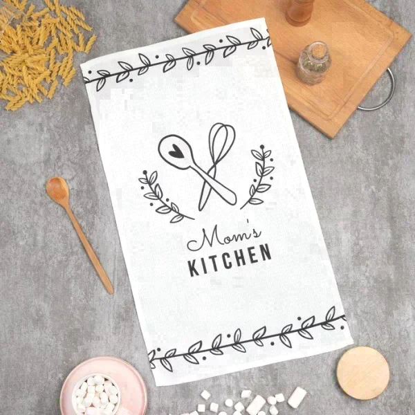 Полотенце "Доляна" Mom's kitchen 35х60 см, 100% хл, вафля 160 г/м2