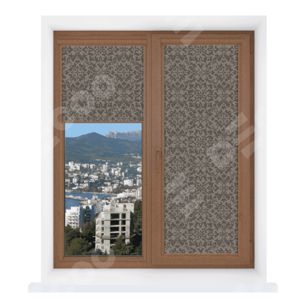 Рулонная штора Уни 2 Дамаск 11