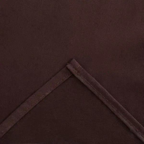 Простыня Этель 220*235 см, цв.темно-коричневый, 100% хлопок, мако-сатин, 125 г/м²