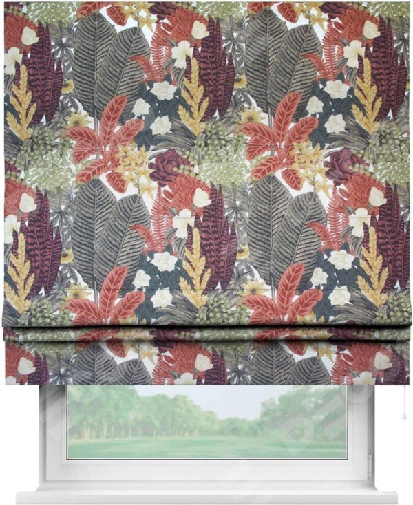 Римская штора «Кортин», «Осень»